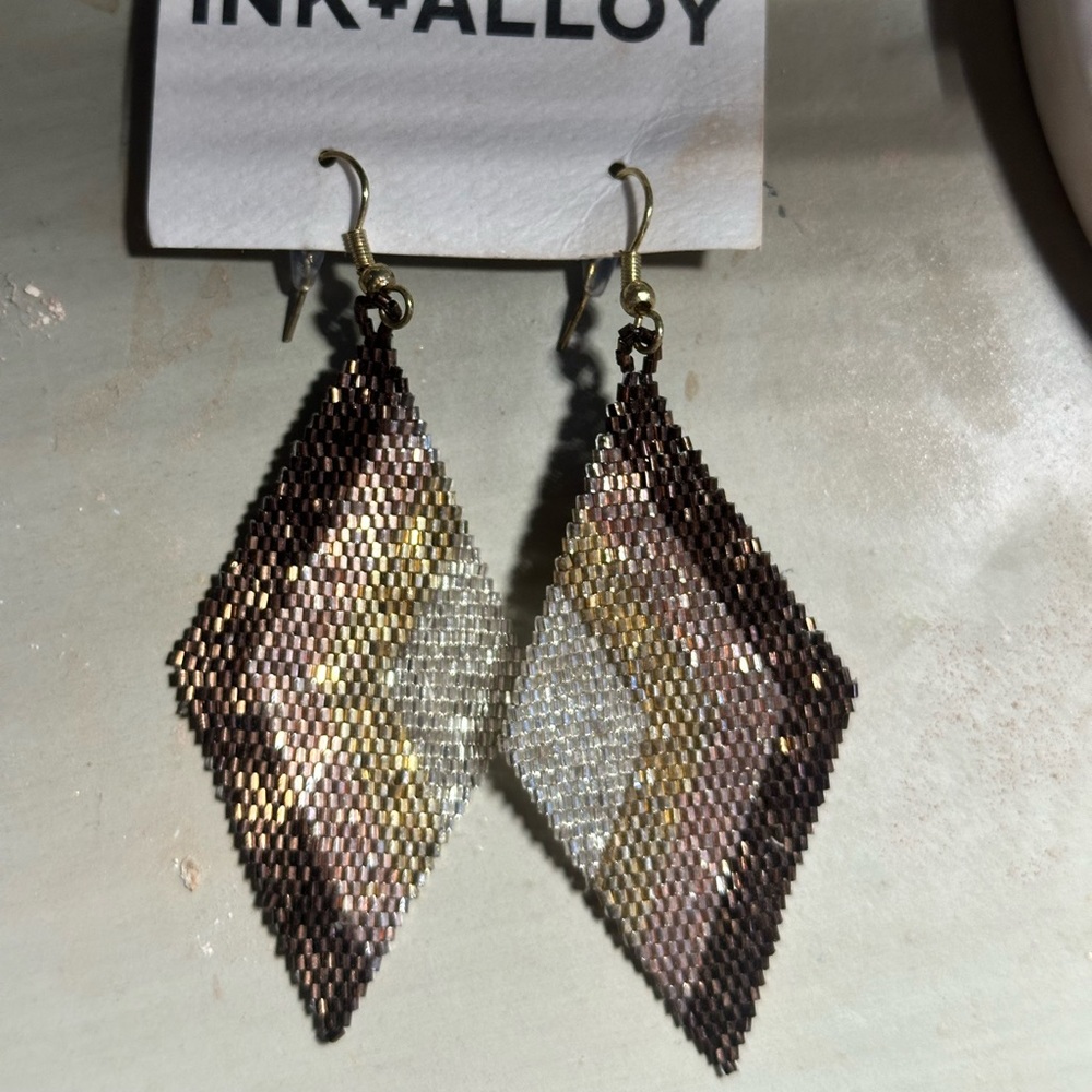 Ink & Alloy Earrings NWT